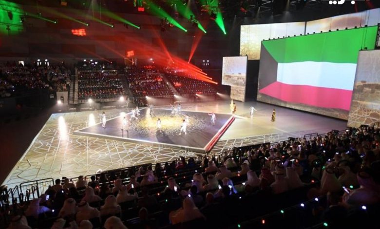 صباح الخالد افتتح دورة الألعاب الخليجية: الكويت أرض الصداقة والسلام