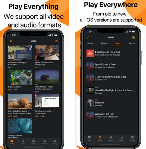 تطبيق VLC Mobile مشغل الصوتيات والفيديو المميز