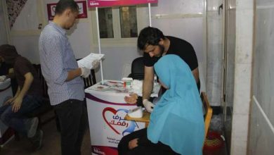 قياس ضغط الدم للمواطنين ضمن حملة "اعرف رقمك"