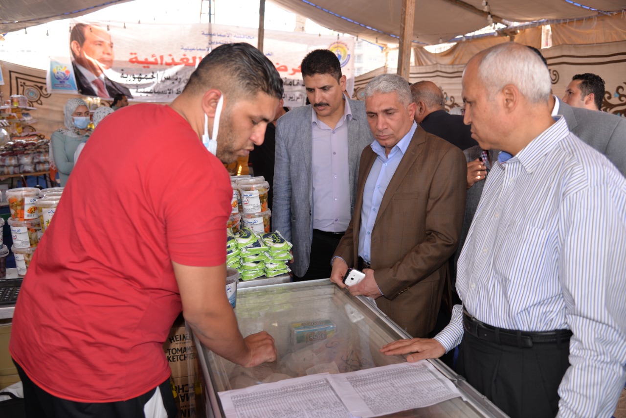إفتتاح معرض  الإسماعيلية للسلع الغذائية بحديقة الشيخ زايد