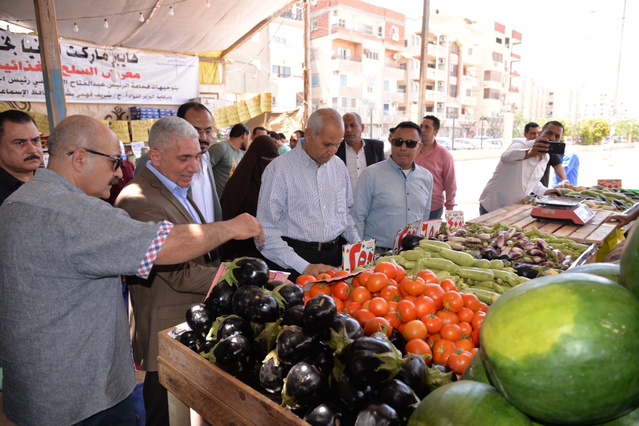 إفتتاح معرض  الإسماعيلية للسلع الغذائية بحديقة الشيخ زايد