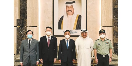 السفير الصيني الجديد وصل الكويت