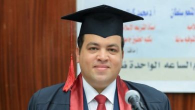 جامعة بنها تمنح الرائد  أمير الكومى درجة الدكتوراه فى القانون بتقدير ممتاز