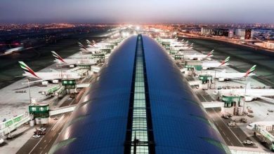 مطار دبي. الصورة من "وام"