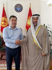 الرئيس القيرغيزي يشيد بدور الكويت في دعم المشاريع الخيرية والإنسانية في بلاده