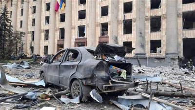انفجار كبير في مدينة خيرسون جنوب أوكرانيا