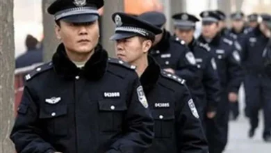 عناصر من الشرطة الصينية