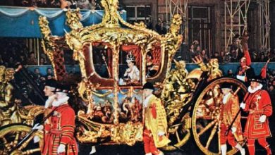 العربة الملكية تظهر في شوارع لندن بمناسبة اليوبيل البلاتيني للملكة إليزابيث