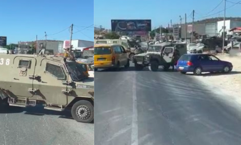 جيش الاحتلال يعتقل 4 شبان بعد محاصرة مركبتهم قرب جنين