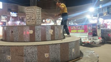 رفع 240 طن قمامة وأتربة في حملة مسائية بسنورس بالفيوم
