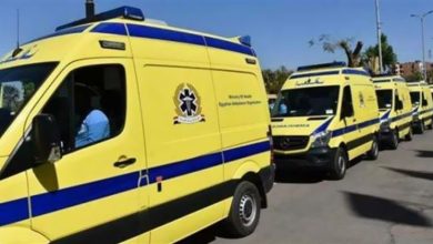 مصرع شخص وإصابة اثنين في حادثين بكفر الشيخ