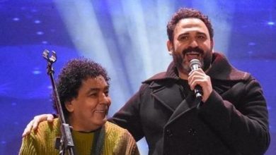 أكرم حسني ومحمد منير -  صورة من صفحة أكرم الرسمية على انستغرام