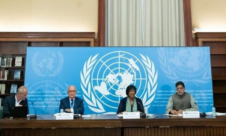 إسرائيل: يجب حل لجنة تحقيق الأمم المتحدة بشأن حرب غزة بعد "تعليقات أعضائها المعادية للسامية"