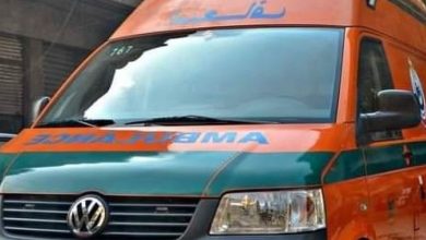 إصابة  3 أشخاص في حادث سير ببني سويف