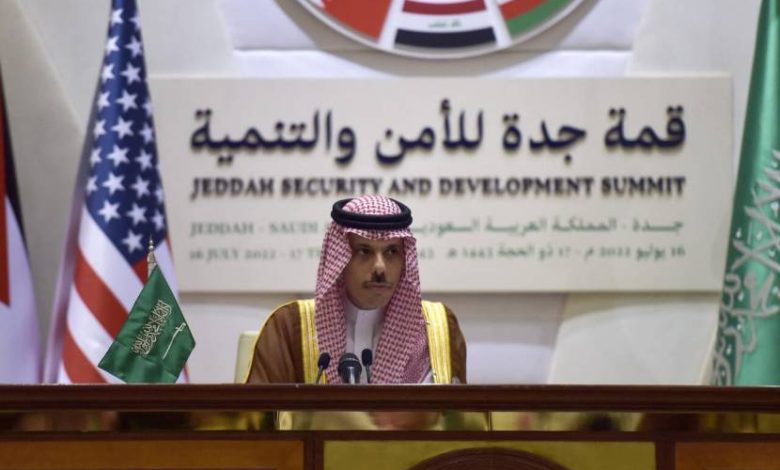 السعودية: لا شيء اسمه "ناتو عربي" ولم يطرح أي نوع من التعاون مع الاحتلال في قمة جدة