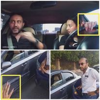 طلاء الأظافر يكشف حقيقة فيديو «الخناقة» بين رجل وسيدة صدمت سيارته
