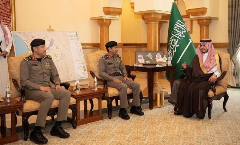 نائب أمير منطقة مكة المكرمة يستقبل مدير شرطة المنطقة - أخبار السعودية