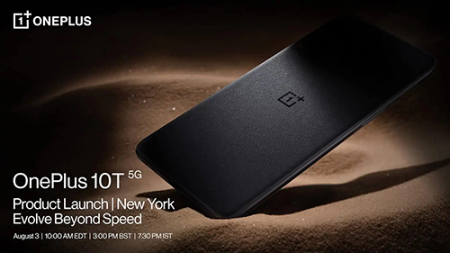 رسمياً - هاتف OnePlus 10T 5G قادم يوم 3 أغسطس