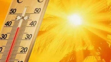 إنخفاض طفيف في درجات الحرارة والعظمى 35 درجة بالفيوم