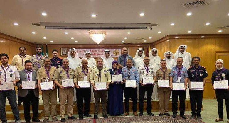 الدورة الكشفية العربية لتنمية قدرات المدربين تختتم أعمالها