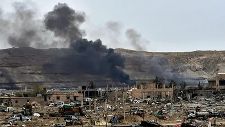 القوات الأمريكية ترد على هجوم لميليشيات إيرانية بسوريا