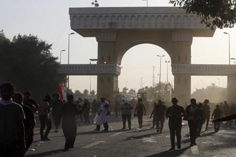 سقوط 7 قذائف هاون على الأقل في المنطقة الخضراء في بغداد