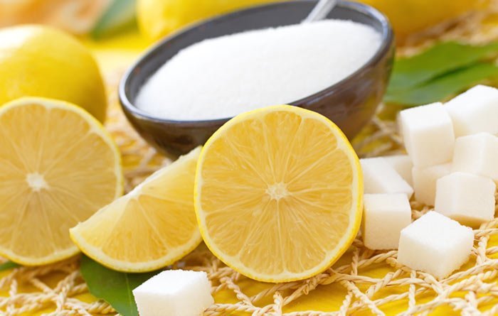 الليمون والسكر لعلاج النمش