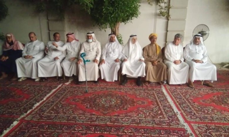 آل الوسية ورضوان يستقبلون المعزين في فقيدتهم - أخبار السعودية
