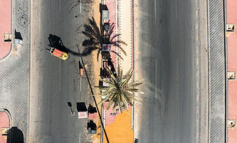 أمانة الجوف تنفذ 97% من طريق الملك فهد بن عبدالعزيز بسكاكا