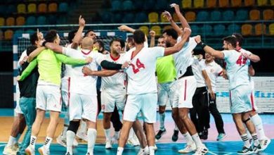 الزمالك يفوز على الترجي في البطولة العربية للأندية لكرة اليد