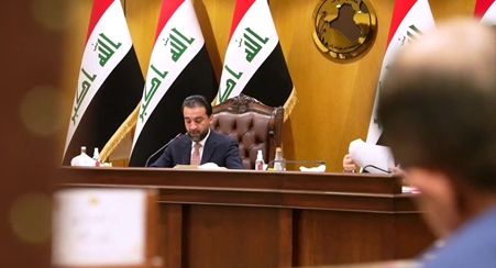 انتشار أمني كثيف في بغداد قبيل جلسة التصويت على استقالة الحلبوسي