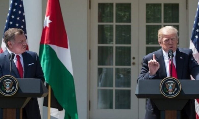 تقرير: ترامب عرض الضفة العربية على الأردن؛ والملك عبد الله ’ظن أنه أصيب بأزمة قلبية’