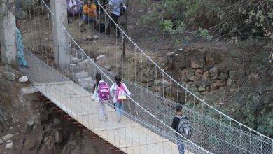 جسر معلق ببولمان ينهي معاناة أمهات