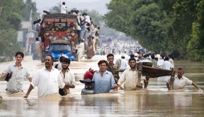 مصرع 1191 باكستانيا وتشرد الملايين بسبب الفيضانات