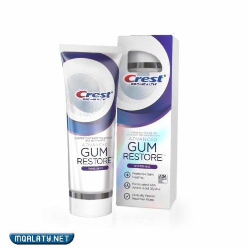 معجونCrest Pro-Health Gum Restore Whitening 