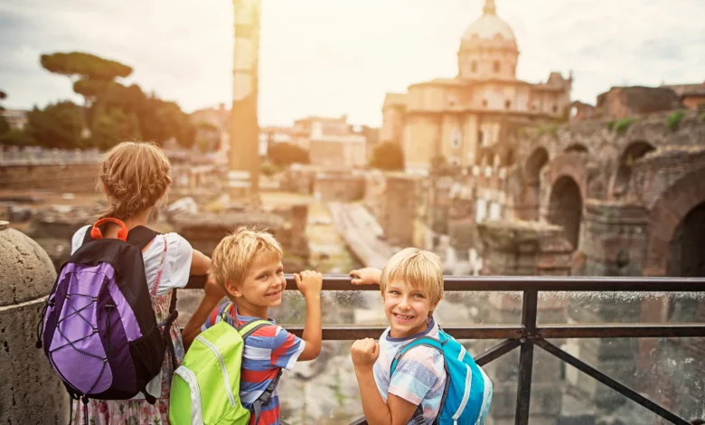 نصائح قبل السفر إلى روما مع الأطفال موسوعة المسافر