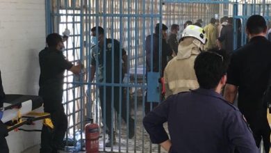 نقل  عدد من السجناء إلى مستشفى الفروانية إثر حريق شب في السجن المركزي