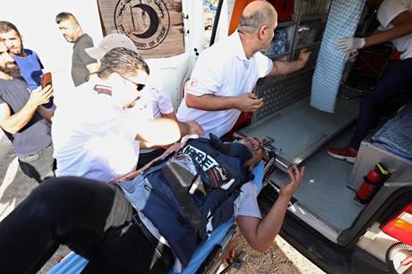 إصابة 5 صحفيين من تلفزيون فلسطين في اعتداء لقوات الاحتلال غرب نابلس
