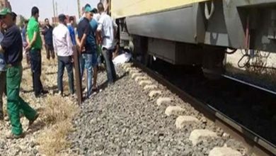 إصابة شخص إثر سقوطه تحت أسفل عجلات القطار بالغربية