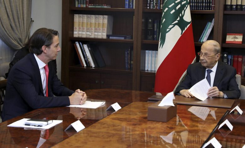 الرئيس اللبناني: سيتم دراسة المقترح الأمريكي النهائي للإتفاق البحري مع إسرائيل