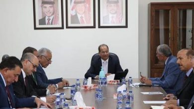 الشبول يلتقي رئيس وأعضاء اللجنة الوطنية للعسكريين السابقين