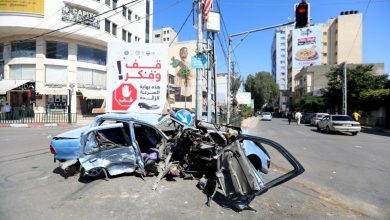 المرور بغزة تعلن إحصائية حوادث السير خلال 24 ساعة الماضية