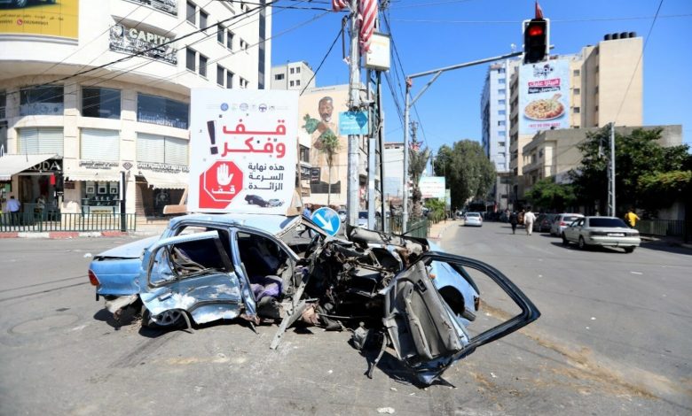 المرور بغزة تعلن إحصائية حوادث السير خلال 24 ساعة الماضية