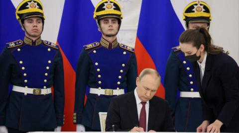 «روسيا العظمى» تتمدد بحبر بوتين