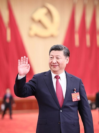 شي جين بينغ يفوز بولاية رئاسية ثالثة في الصين