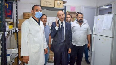 مسعود يتفقد مستشفى الصالحية المركزي