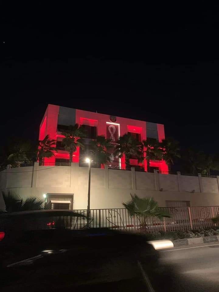 سفارة قطر بغزة