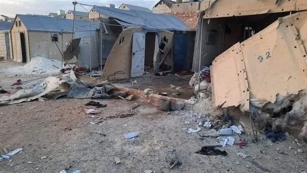 ارتفاع ضحايا القصف على مخيم مرام بإدلب إلى 9 قتلى