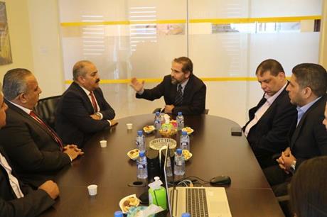 الأمير مرعد يلتقي محافظ إربد ورئيس وأعضاء من مجلس المحافظة