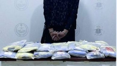 القبض على شخص بحوزته 20 كيلوغراماً من مادة الحشيش المخدر - أخبار السعودية